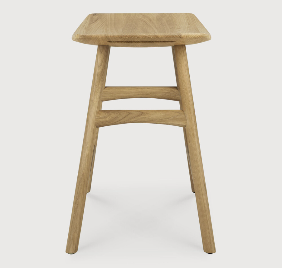 ETHNICRAFT OSSO DINING STOOL - OAK | $559.00