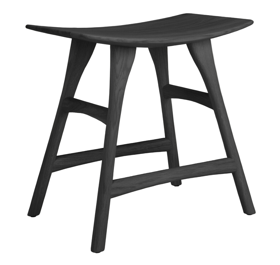 ETHNICRAFT OSSO DINING STOOL - OAK BLACK | $649.00
