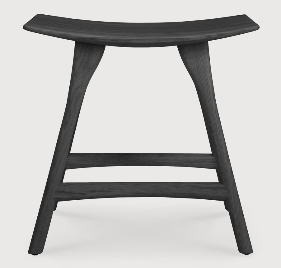 ETHNICRAFT OSSO DINING STOOL - OAK BLACK | $649.00