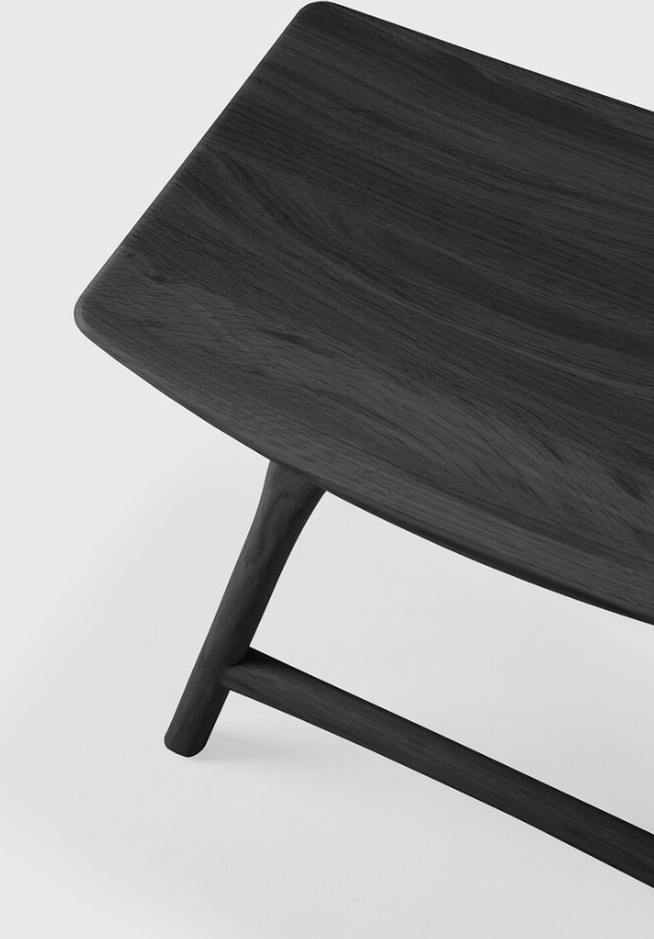 ETHNICRAFT OSSO DINING STOOL - OAK BLACK | $649.00