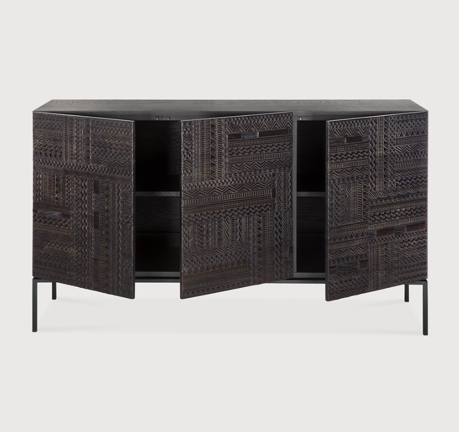 ETHNICRAFT TABWA SIDEBOARD - TEAK OFF BLACK | $3,589.00 - $4,499.00