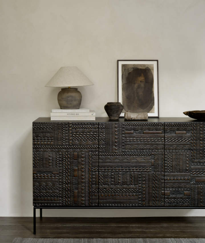 ETHNICRAFT TABWA SIDEBOARD - TEAK OFF BLACK | $3,589.00 - $4,499.00
