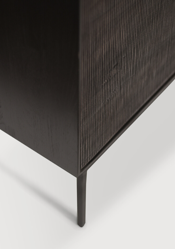 ETHNICRAFT GROOVES SIDEBOARD - TEAK OFF BLACK | $3,569.00 - $4,229.00