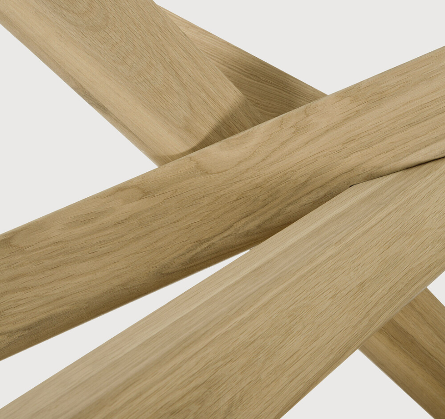 ETHNICRAFT MIKADO MEETING TABLE - OAK | $7,659.00