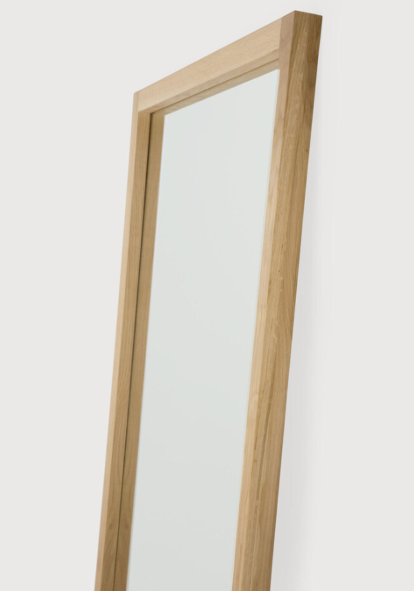 ETHNICRAFT LIGHT FRAME MIRROR - OAK | $1,099.00