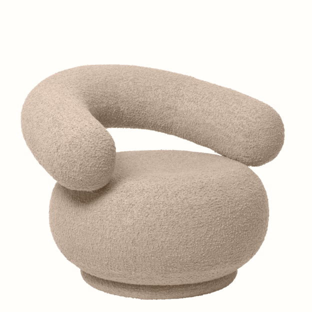 FERM LIVING | ORBO LOUNGE CHAIR SWIVEL | $3,569.00
