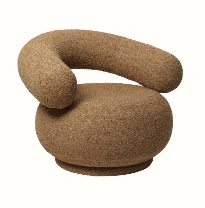 FERM LIVING | ORBO LOUNGE CHAIR SWIVEL | $3,569.00