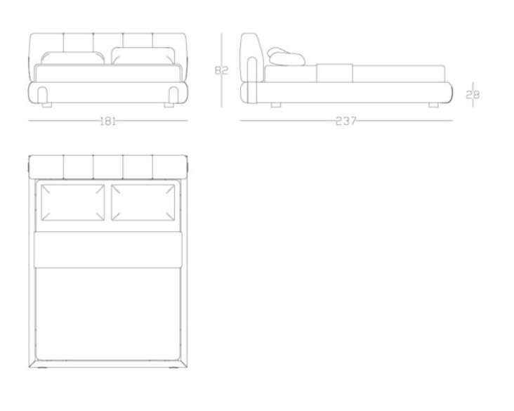 SHAKE | DUNE BED | $18,482.00 - $21,349.00
