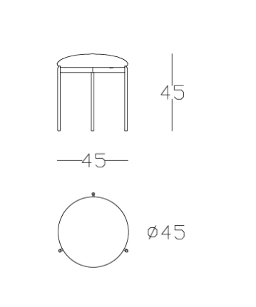 SHAKE | LILY STOOL | $2,448.00