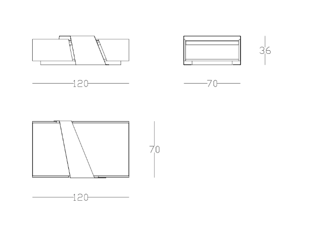 SHAKE | DEEP COFFEE TABLE | $11,893.00