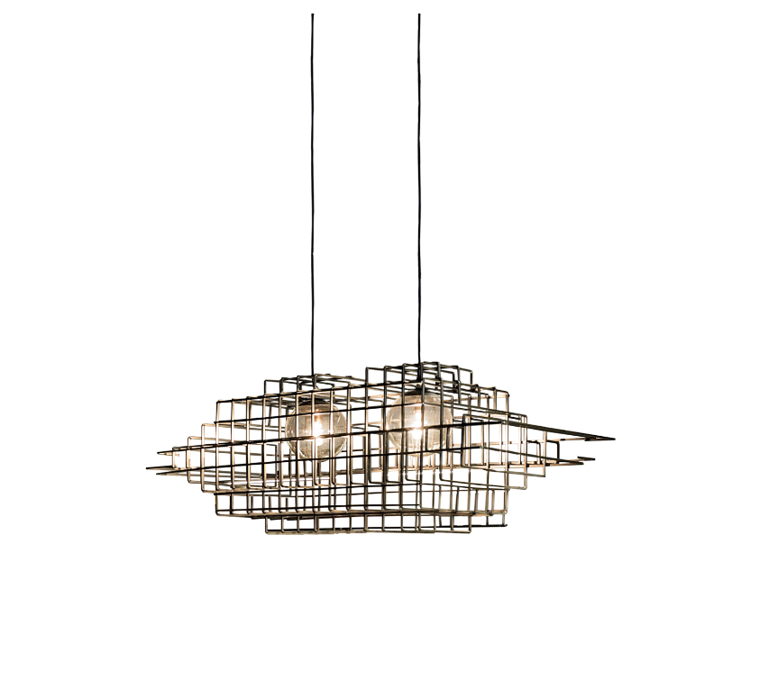 SHAKE | CAGE CEILING LAMP | $28,560.00 - $13,505.00