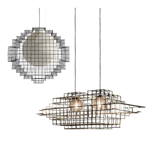 SHAKE | CAGE CEILING LAMP | $28,560.00 - $13,505.00