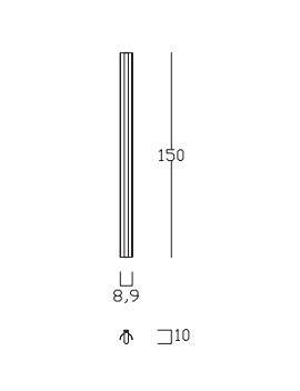 SHAKE | LINE WALL LAMP | $6,732.00 - $7,956.00