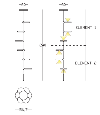 SHAKE DESIGN | WEVE CEILING LAMP | $8,925.00 - $16,983.00