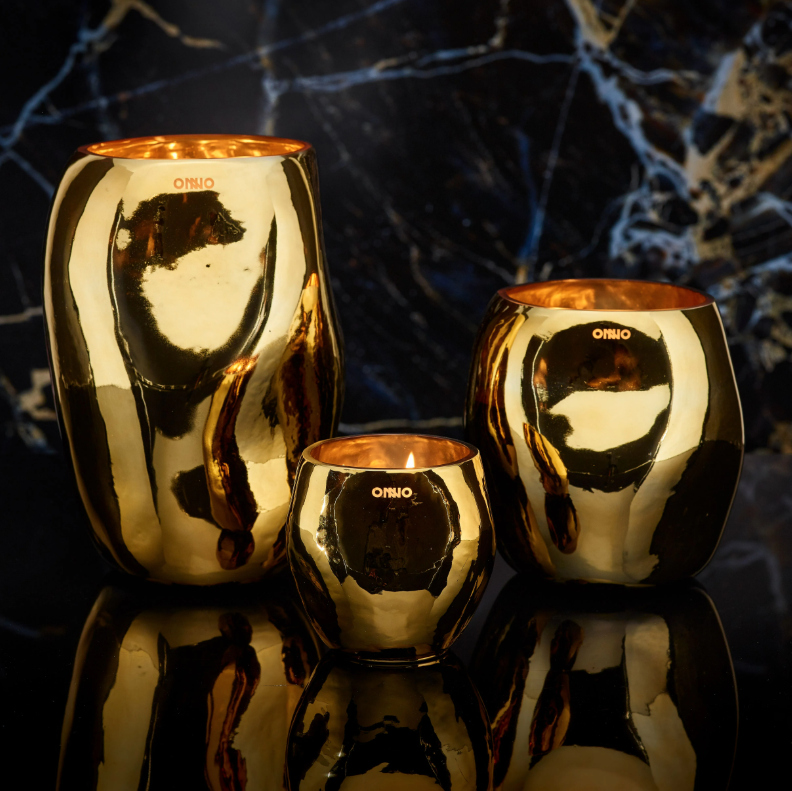 ONNO | CAPE GOLD CANDLE | From $160