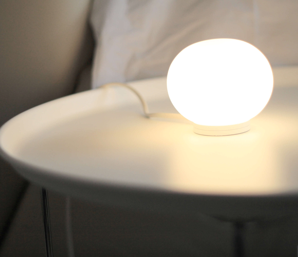 FLOS | MINI GLO-BALL TABLE LAMP | $315.00