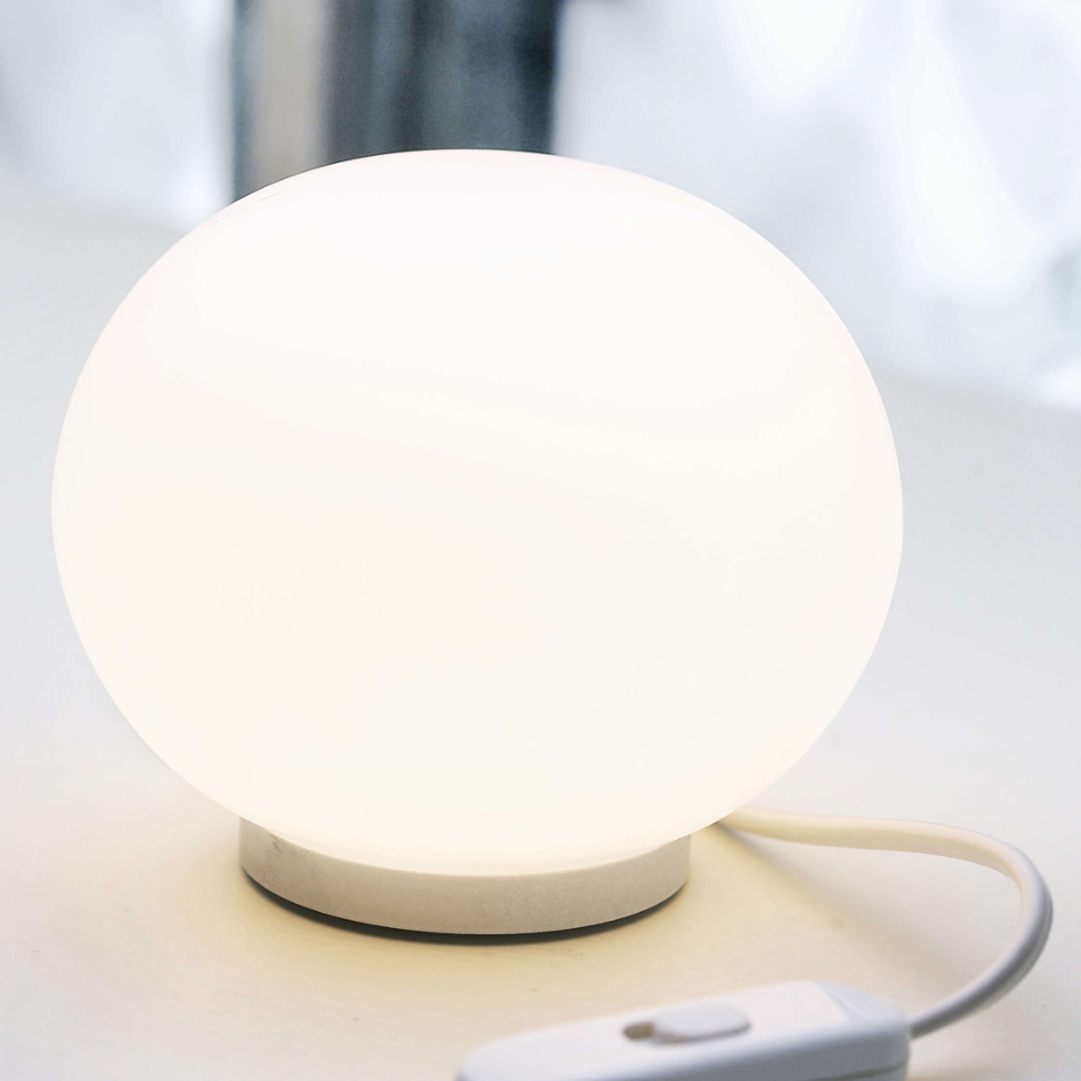 FLOS | MINI GLO-BALL TABLE LAMP | $315.00