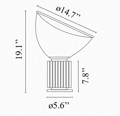 FLOS | TACCIA TABLE LAMP | From $1,735.00