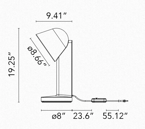 FLOS | CERAMIQUE TABLE LAMP | $1,295.00