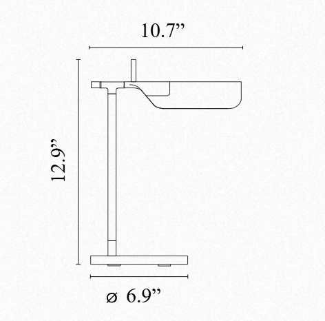 FLOS | TAB TABLE LAMP | $560.00