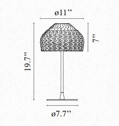 FLOS | TATOU TABLE LAMP | $645.00