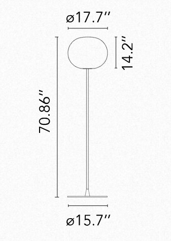 FLOS | GLO-BALL FLOOR LAMP | From $1,315.00