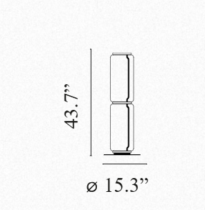 FLOS | NOCTAMBULE HIGH FLOOR LAMP | From $3,570.00