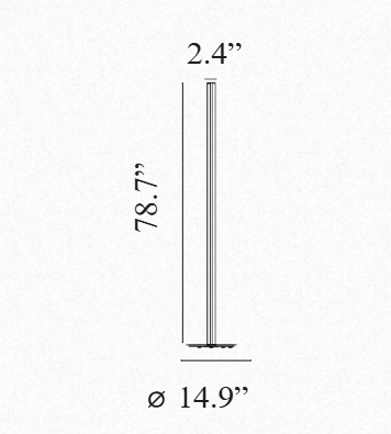 FLOS | COORDINATES FLOOR LAMP | $2,680.00