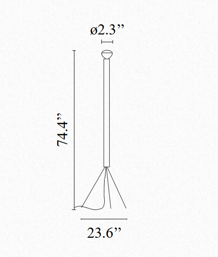 FLOS | LUMINATOR FLOOR LAMP | $1,040.00