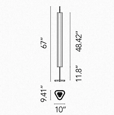 FLOS | EMI FLOOR LAMP | $2,900.00