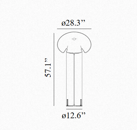 FLOS | CHIARA FLOOR LAMP | $3,625.00