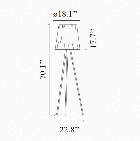 FLOS | ROSY ANGELIS FLOOR LAMP | $1,135.00