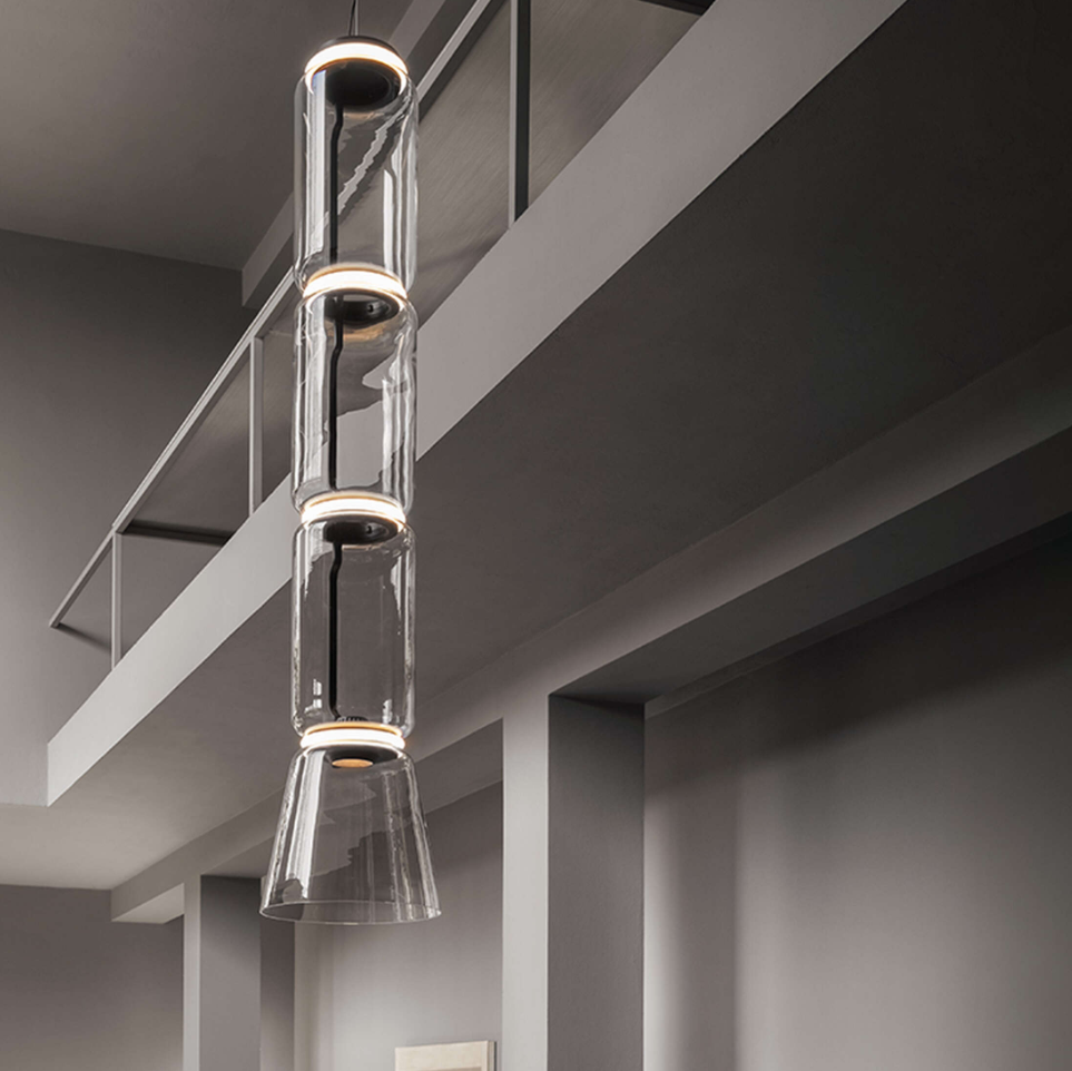 FLOS | NOCTAMBULE LOW CYLINDER CONE SUSPENSION LAMP | From $5,010.00