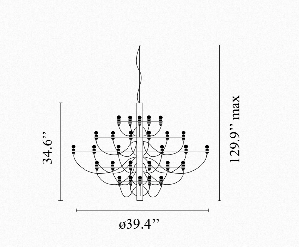 FLOS | 2097 CHANDELIER | From $2,835.00