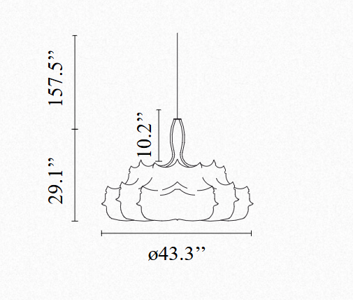 FLOS | ZEPPELIN 1 SUSPENSION LAMP | $6,825.00
