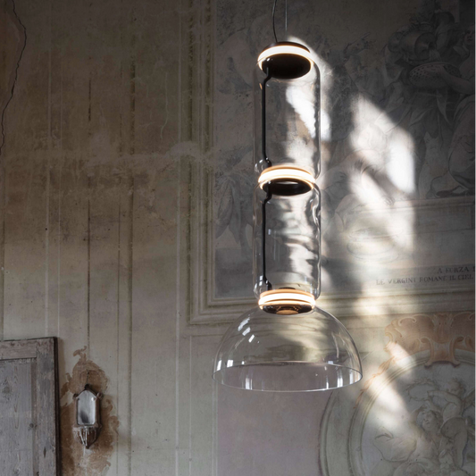 FLOS | NOCTAMBULE LOW CYLINDER BOWL SUSPENSION LAMP | From $5,610.00