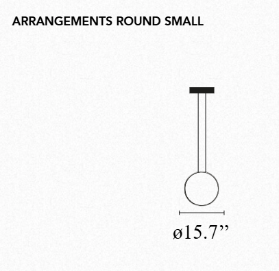 FLOS | ARRANGEMENTS 1 ELEMENT SUSPENSION LAMP | From $2,175.00