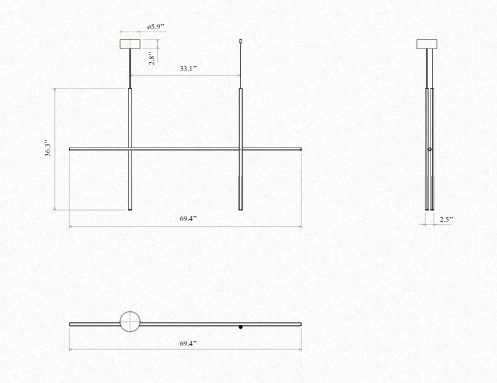 FLOS | COORDINATES SUSPENSION LAMP | From $3,100.00