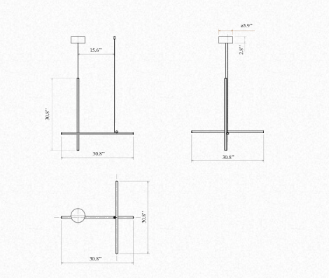 FLOS | COORDINATES SUSPENSION LAMP | From $3,100.00