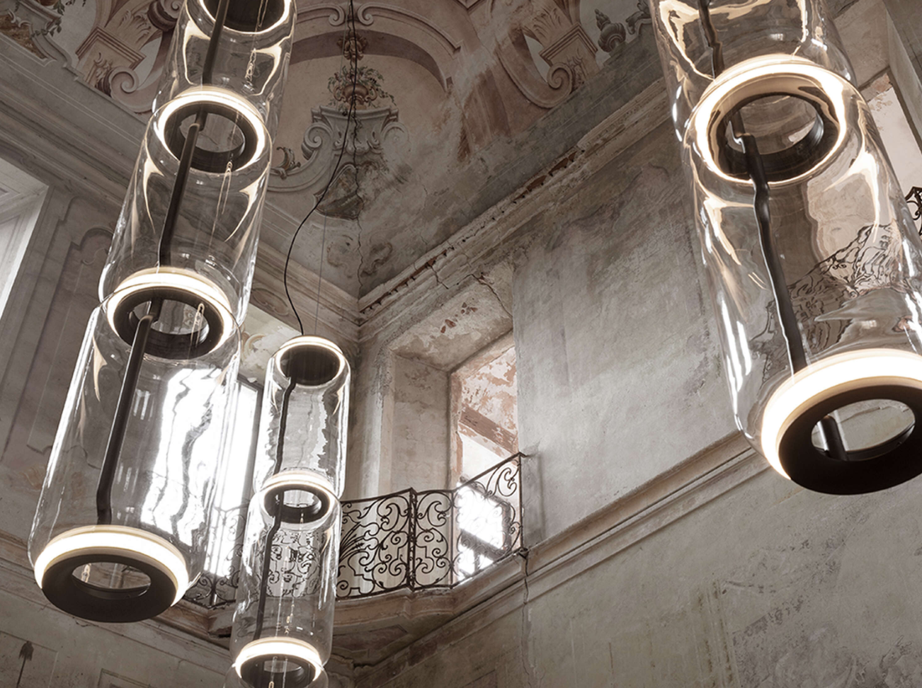 FLOS | NOCTAMBULE LOW CYLINDER SUSPENSION LAMP | From $6,630.00