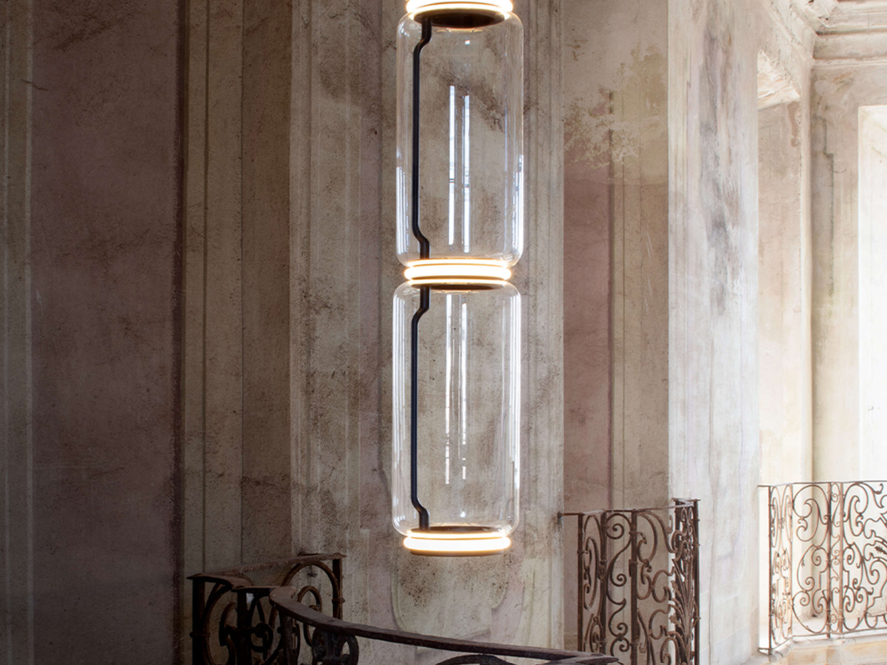FLOS | NOCTAMBULE LOW CYLINDER SUSPENSION LAMP | From $6,630.00