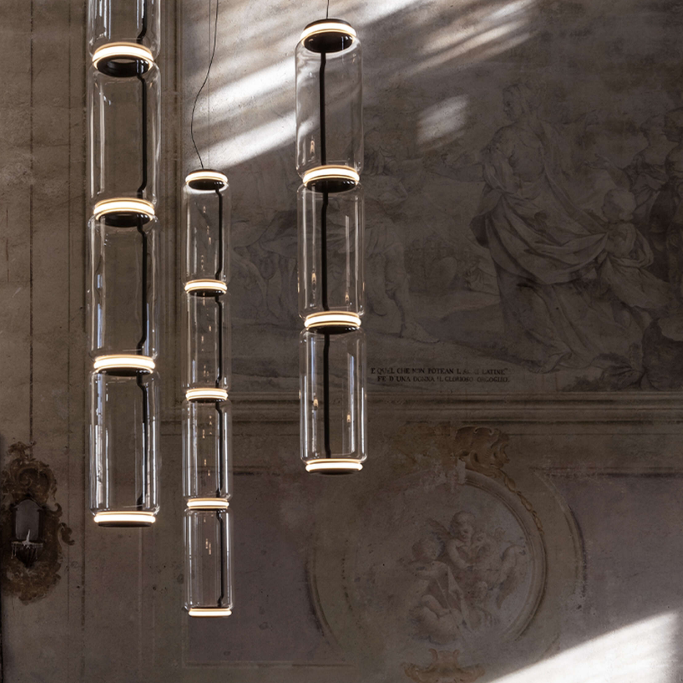 FLOS | NOCTAMBULE LOW CYLINDER SUSPENSION LAMP | From $6,630.00