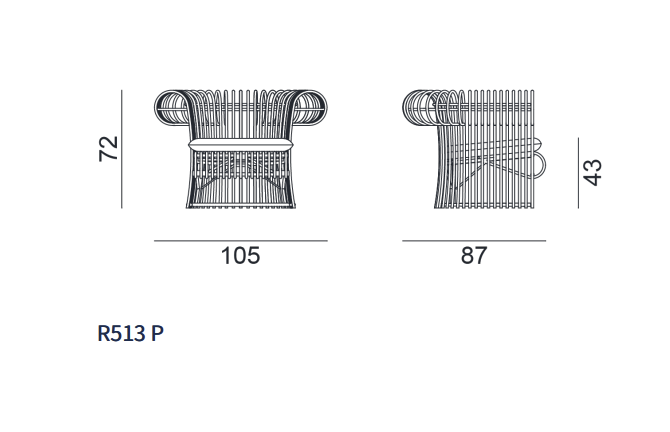 R 513 ARMCHAIR | GERVASONI
