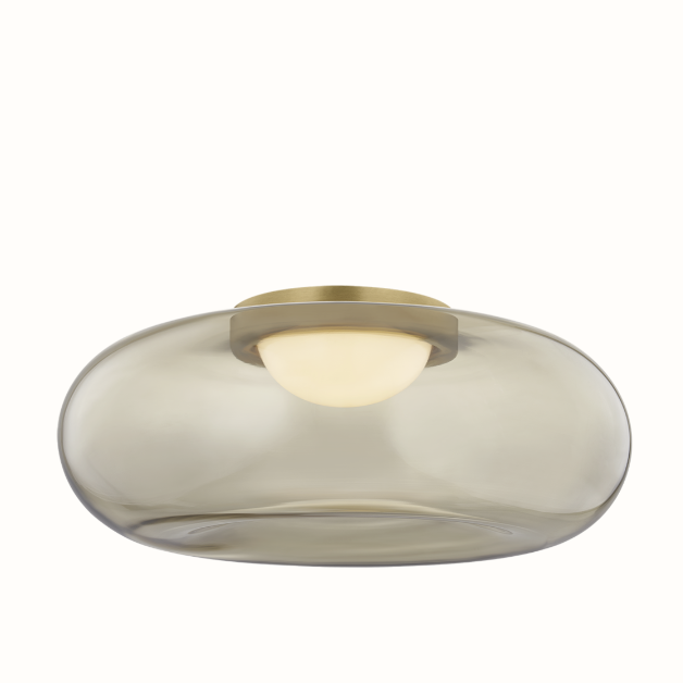 HUDSON VALLEY LIGHTING | OPALESCE FLUSH MOUNT | $700.00