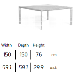 TALENTI | CLEOSOFT//WOOD  DINING TABLE- $17,211.42 - $21,210.40