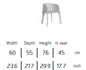 TALENTI | CLEOSOFT//WOOD  DINING CHAIR - $3,504.72