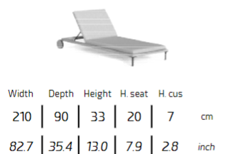 TALENTI | CLEOSOFT//WOOD  SUNBED - $8,463.82