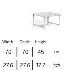 TALENTI | RIVIERA   COFFEE TABLE - $3,118.23 - $3,588.22