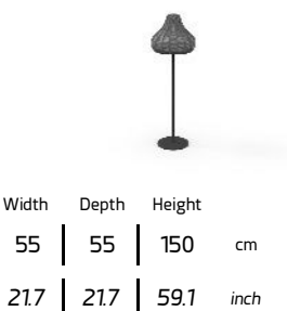 TALENTI | JACKIE  FLOOR LAMP - $2,764.41