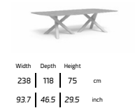 TALENTI | CORAL  DINING TABLE - $2,009.37 - $5,553.67